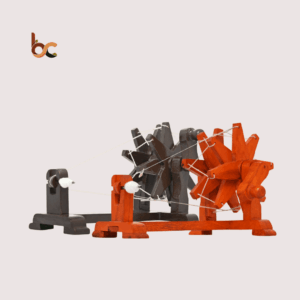 Handcrafted charkha Combos (Dark-Light Brown)